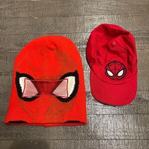 Kids Red Spider Hero Costume Set